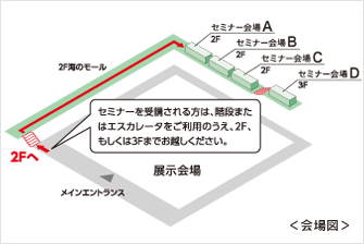 会場図